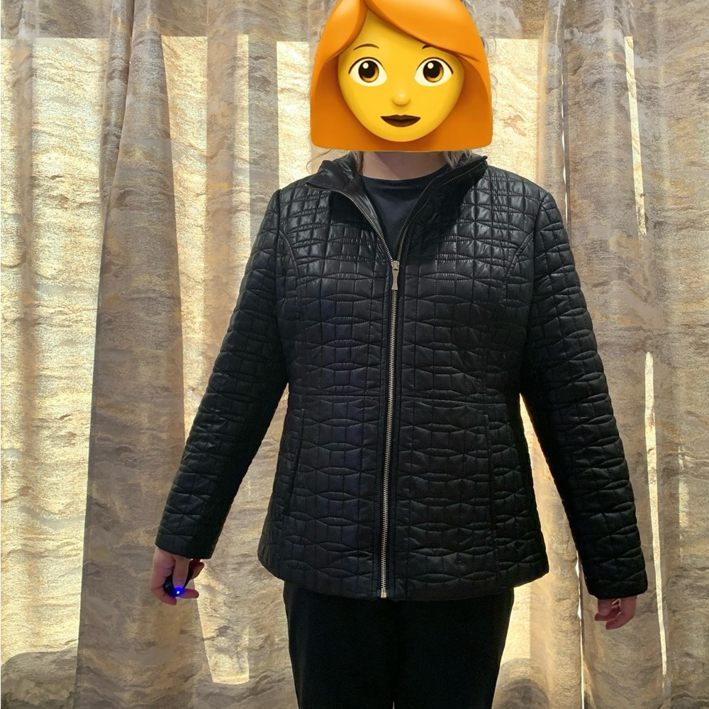 Women’s Kate Spade Black Quilted Puffer Jacket XL